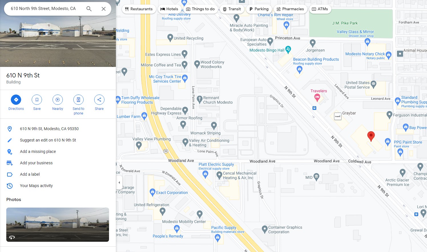 Museum Google Map